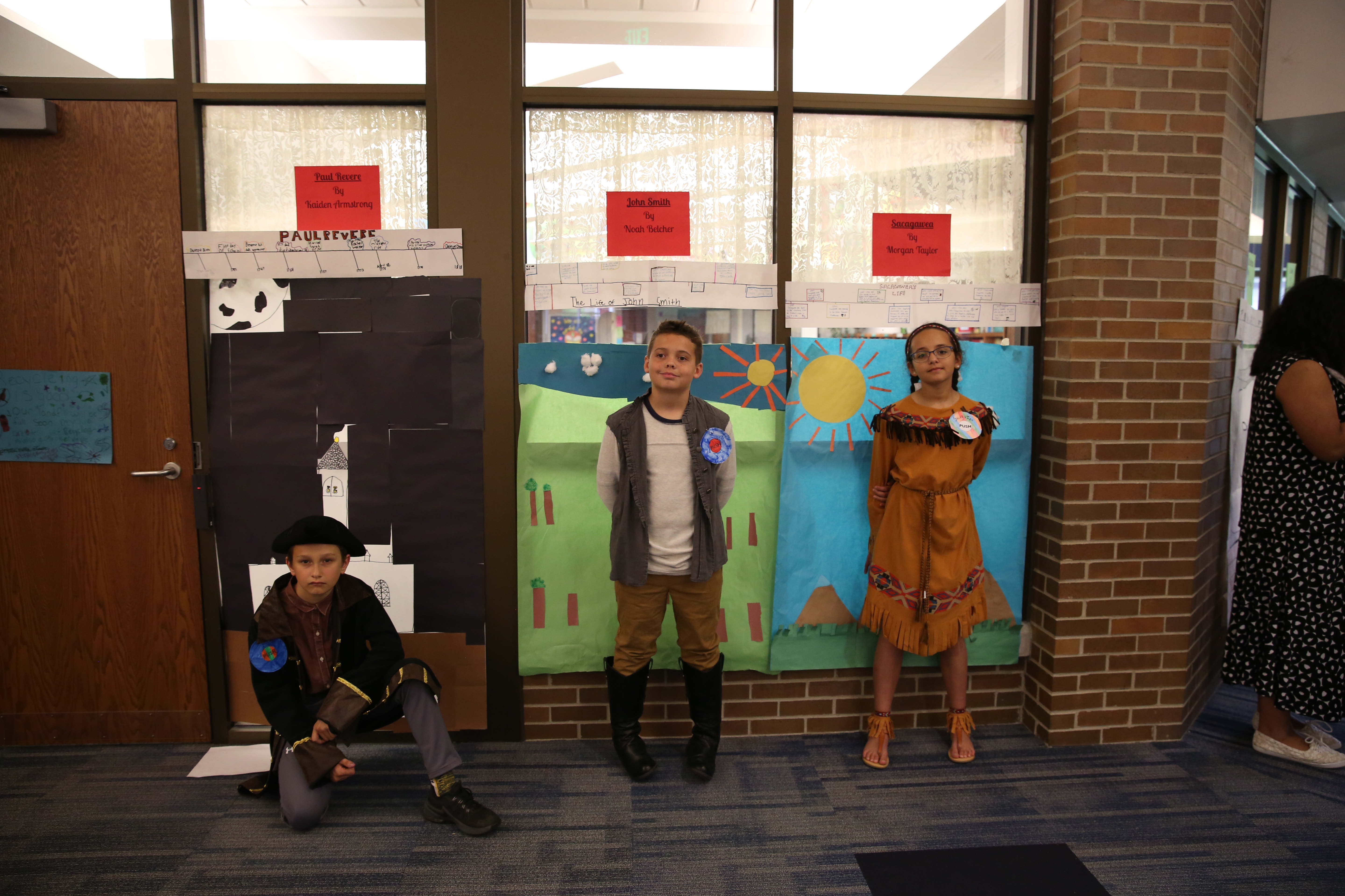 Wax Museum 2019 Meadow's Edge Elementary School
